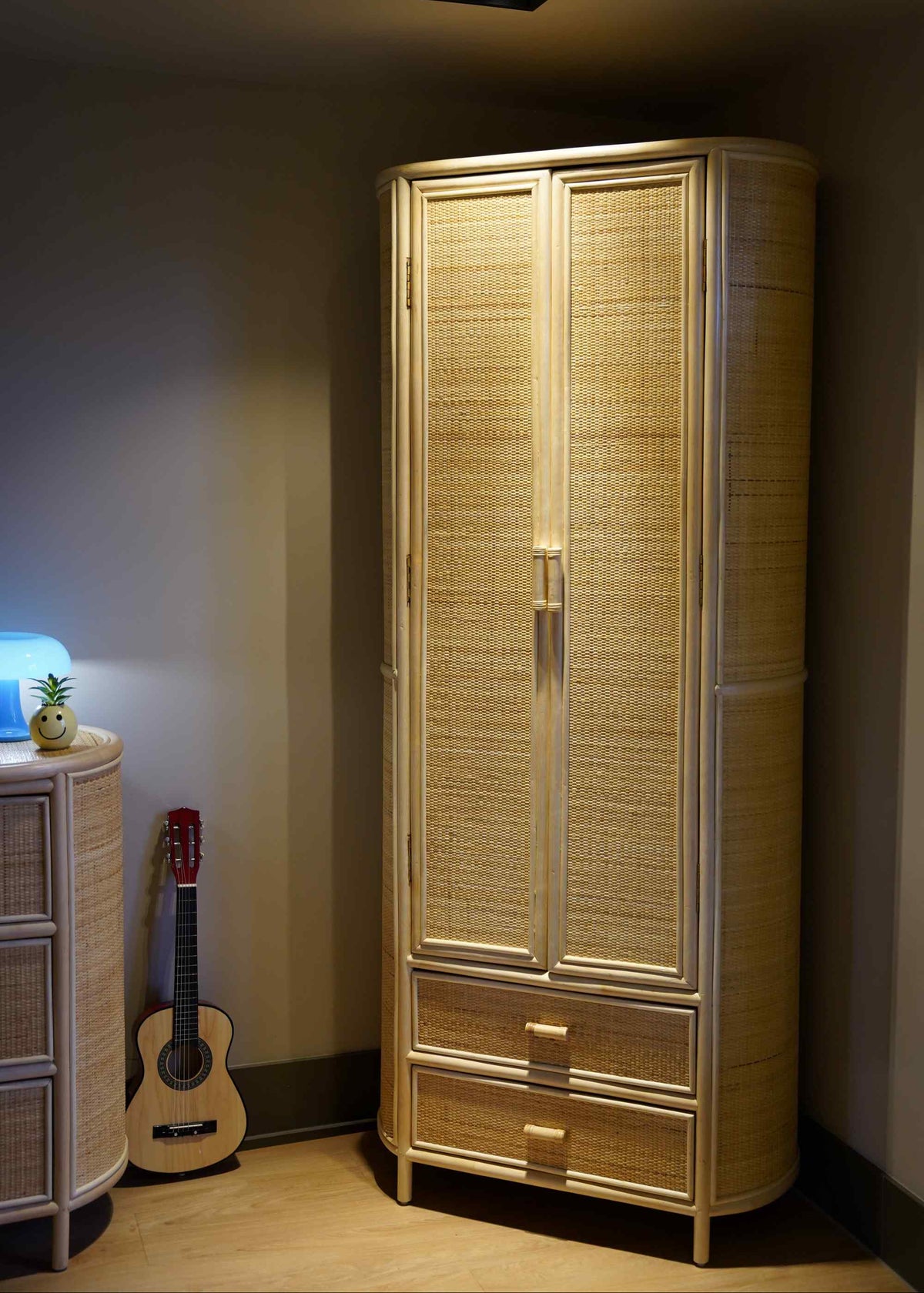 Rotan kledingkast ovaal - Bowy | Sunny Home Store