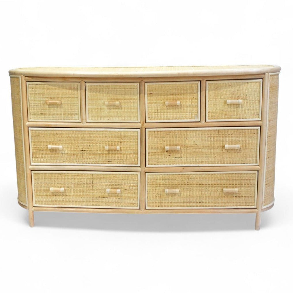 Commode Coco XL rotan productfoto voorkant
